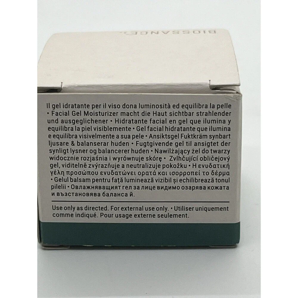 BIOSSANCE Squalane + Probiotic Gel Moisturizer Extra Gentle Formula 15 mL‎ New